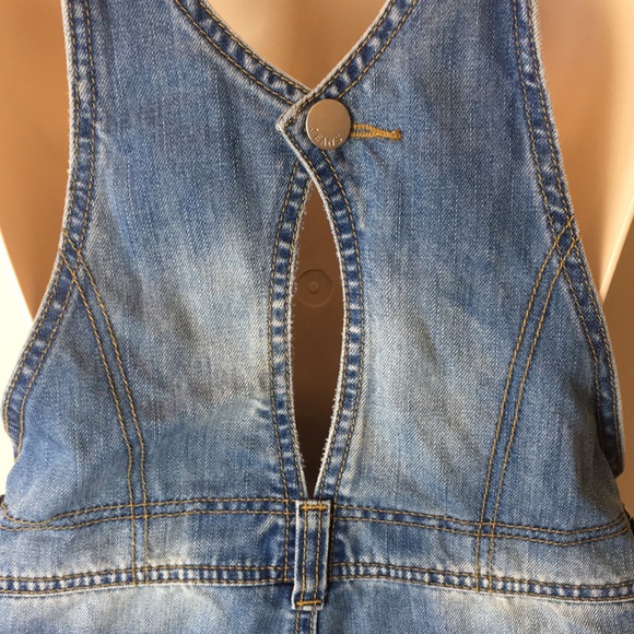 Blue denim overall - Picture 7 of 14